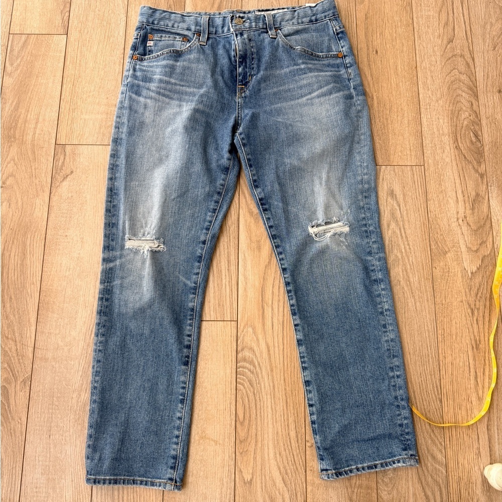 AG Adriano Goldschmied The Ex-Boyfriend Jeans in Light Blue size 29